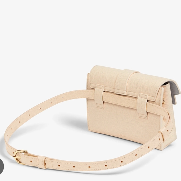 NEW Senreve Aria belt bag Pebbled Chablis / Gold  NWT - Picture 7 of 16